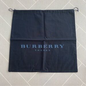Burberry Black Drawstring Dust Bag